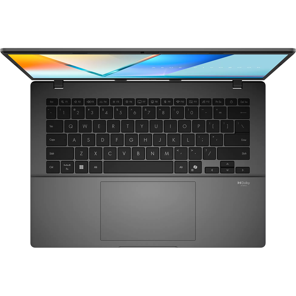 14" ASUS Vivobook S14 M3407HA, AMD Ryzen 7 260, RAM 16 ГБ, SSD 512 ГБ, AMD Radeon Graphics, Без ОС, серый (90NB16E1-M00310)